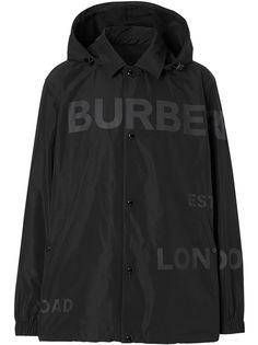 Burberry куртка-рубашка со съемным капюшоном