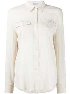 Brunello Cucinelli рубашка с карманами