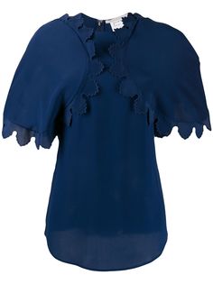 Stella McCartney блузка со вставками