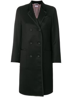 Thom Browne двубортное пальто миди
