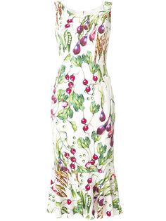 Dolce & Gabbana платье с расклешенным подолом