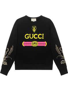 Gucci толстовка с логотипом