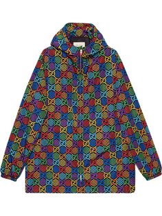 Gucci куртка с принтом GG Psychedelic