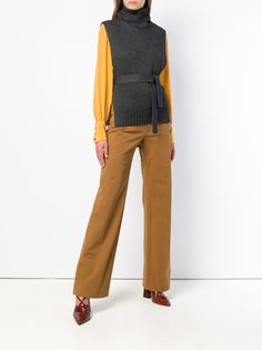Etro roll neck knit top