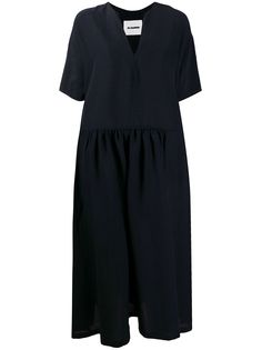 Jil Sander платье-трапеция Marabel