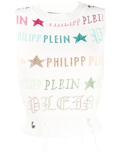Philipp Plein трикотажный топ