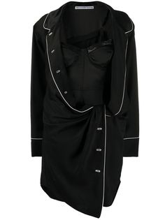 Alexander Wang платье асимметричного кроя