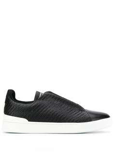 Ermenegildo Zegna плетеные кроссовки