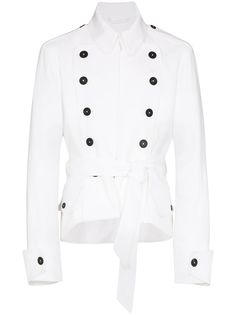 Ann Demeulemeester double-breasted military jacket