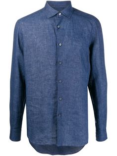 Ermenegildo Zegna рубашка с длинными рукавами