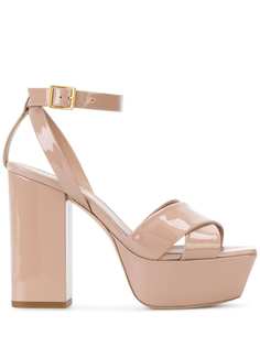 Saint Laurent босоножки Farrah 80