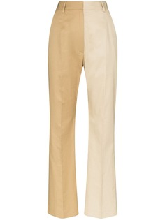 Mm6 Maison Margiela расклешенные брюки