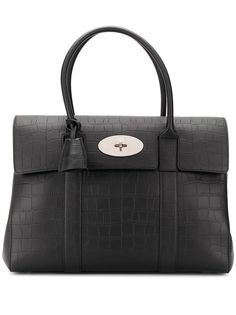 Mulberry сумка Bayswater с тиснением под крокодила