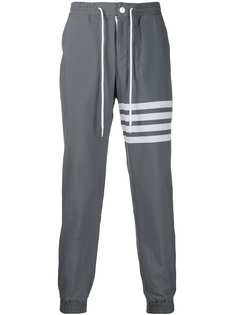 Thom Browne спортивные брюки с полосками 4-Bar