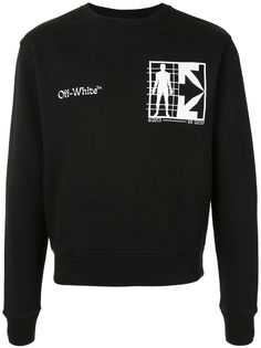 Off-White толстовка с логотипом