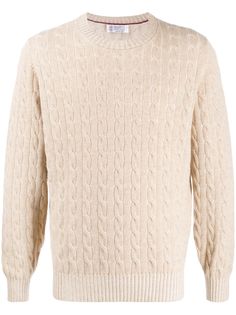 Brunello Cucinelli джемпер фактурной вязки