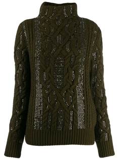 Ermanno Scervino джемпер фактурной вязки