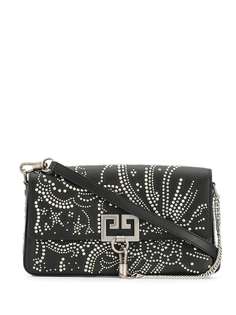 Givenchy клатч на цепочке с заклепками