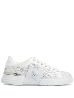 Philipp Plein кроссовки Phantom Kick$ с кристаллами
