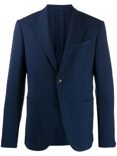 Ermenegildo Zegna пиджак с накладными карманами