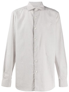 Ermenegildo Zegna рубашка с косым воротником
