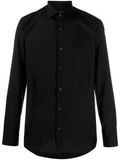 Z Zegna рубашка узкого кроя