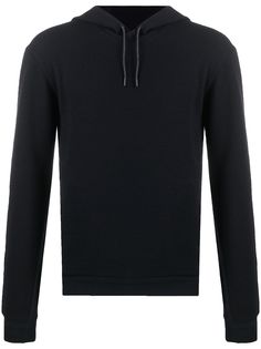 Z Zegna джемпер с капюшоном и нашивкой-логотипом
