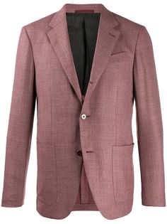 Ermenegildo Zegna пиджак с накладными карманами