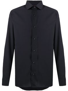 Z Zegna рубашка узкого кроя