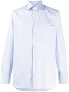 Ermenegildo Zegna строгая рубашка с длинными рукавами
