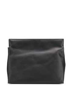 Jil Sander двухцветный клатч