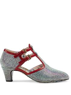 Gucci туфли-лодочки с декором из кристаллов