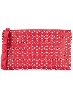 RedValentino клатч RED(V) с цветочным дизайном
