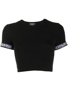 Dsquared2 укороченный топ с логотипом