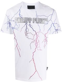 Philipp Plein декорированная футболка