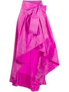 Pinko юбка с запахом и оборками