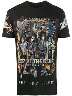 Philipp Plein футболка Rock Band с короткими рукавами