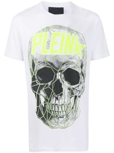 Philipp Plein футболка с короткими рукавами и декором Skull