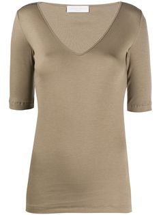 Fabiana Filippi приталенная футболка с короткими рукавами