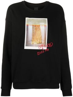 Pinko джемпер с фотопринтом