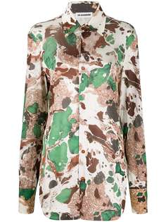 Jil Sander рубашка с длинными рукавами