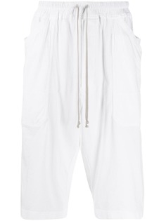 Rick Owens DRKSHDW шорты с низким шаговым швом