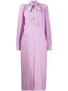 Givenchy pussybow midi dress