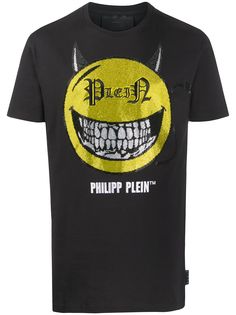 Philipp Plein декорированная футболка с короткими рукавами