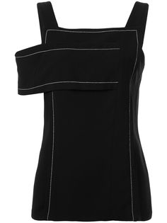 3.1 Phillip Lim ярусный топ с открытыми плечами