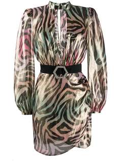 Philipp Plein платье мини Jungle