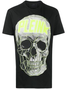 Philipp Plein футболка с декором Skull