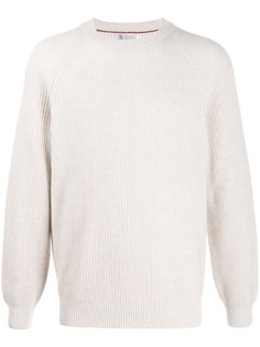 Brunello Cucinelli кашемировый джемпер свободного кроя