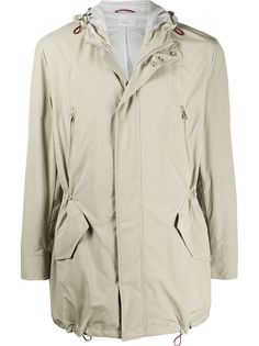 Brunello Cucinelli пальто с капюшоном