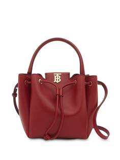 Burberry сумка-ведро с монограммой